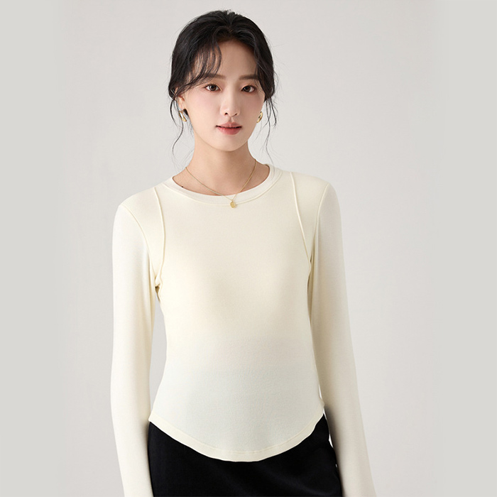 Thanh lịch, trang nhã với mẫu áo thun nữ dài tay cao cấp