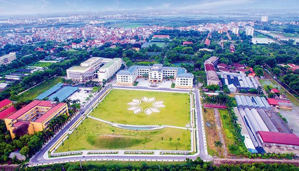 Khuôn viên trang trại nông nghiệp xanh mát
